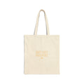 Canvas Tote Bag — “Soft Life? Hard Reset” Minimalist Everyday Market Tote