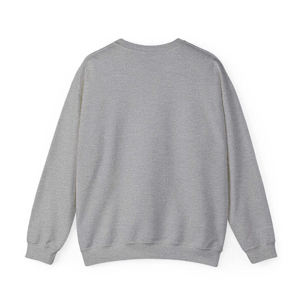 Crewneck Sweatshirt — "Soft Life? Hard Reset." Minimalist Motivational Pullover