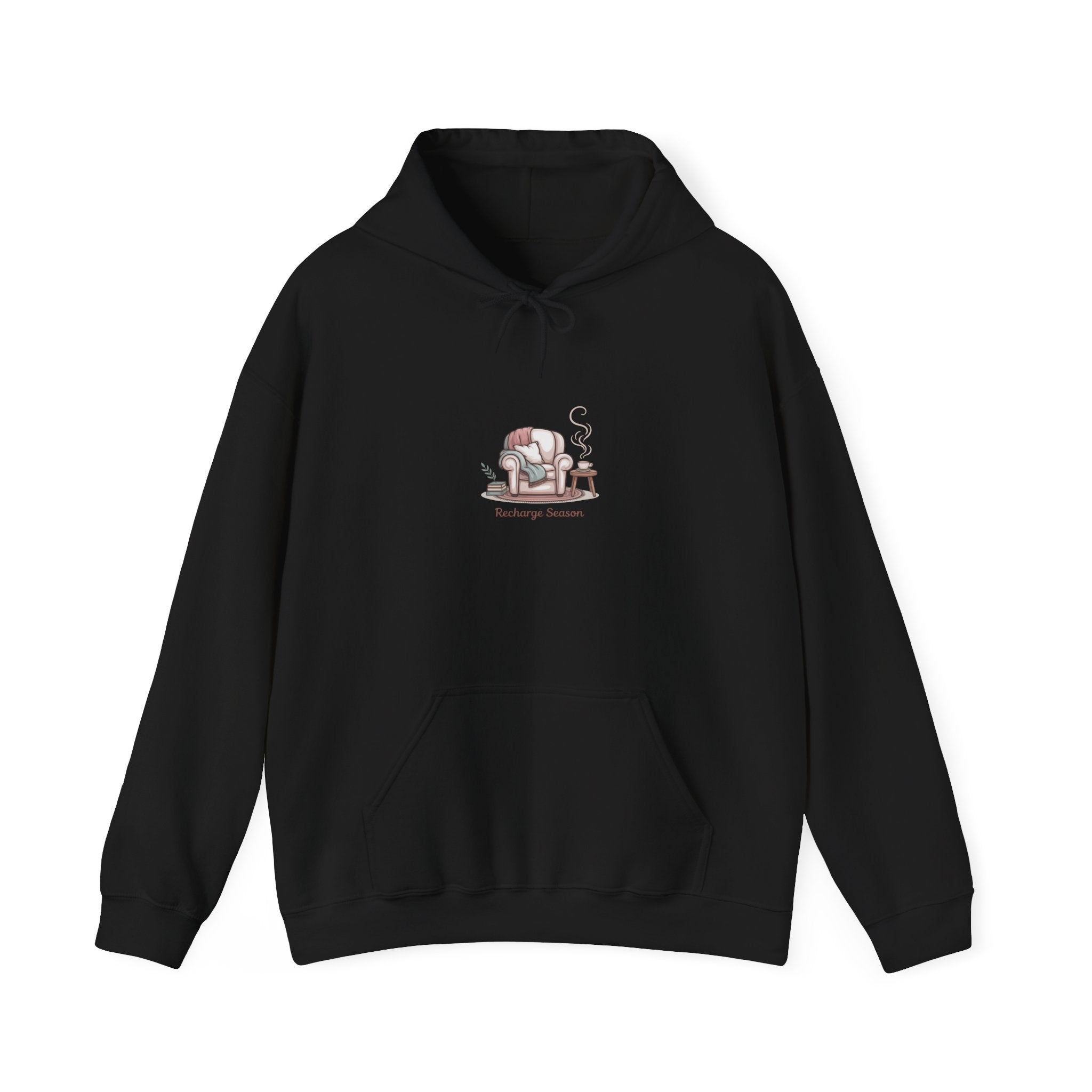 Cozy Reading Nook Hoodie — 'Bookshop Dreams' Graphic Sweatshirt